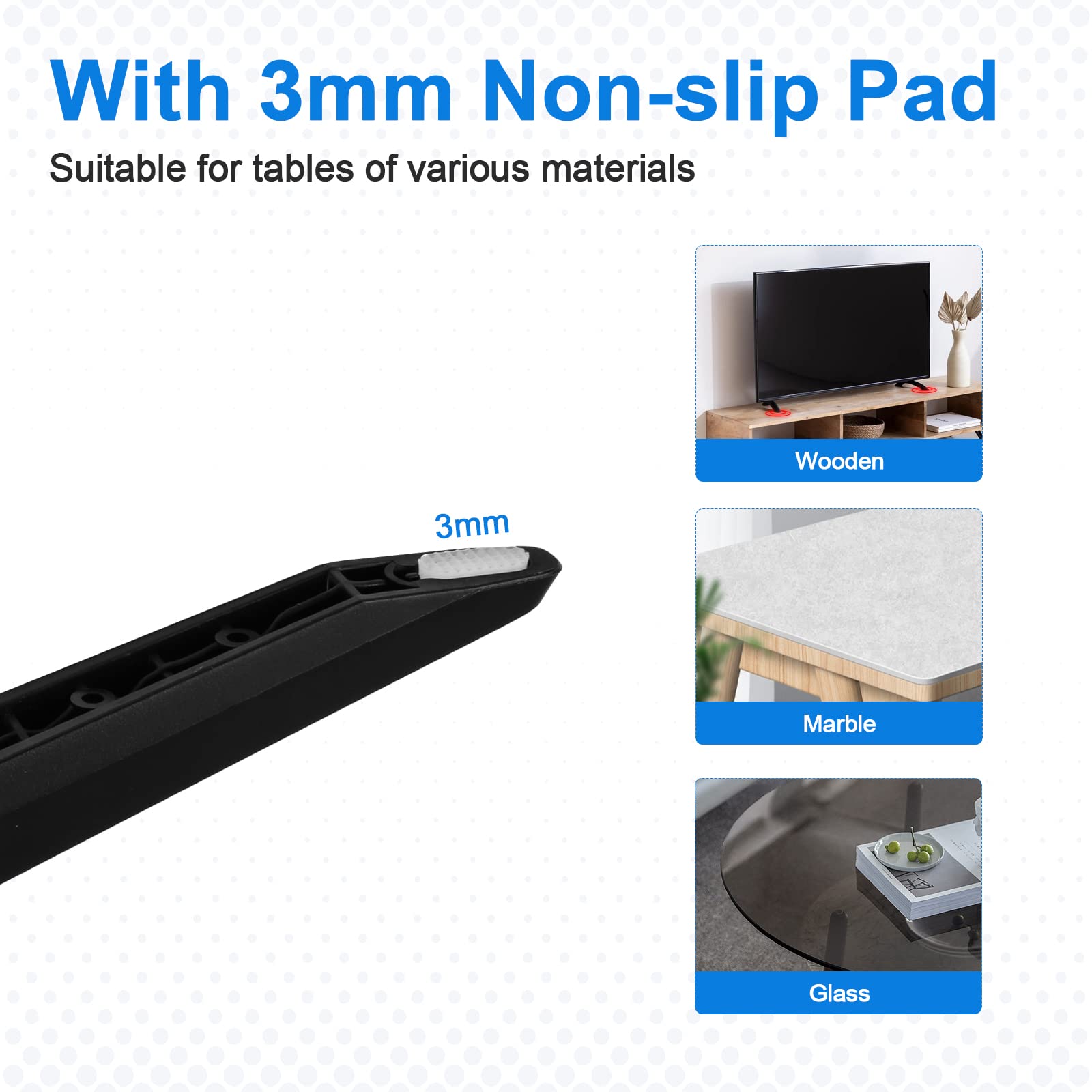 Amazon | テレビスタンド脚交換用 LG 49 50 55インチ 49UJ6300